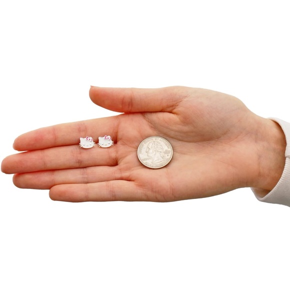 Sanrio Hello Kitty Women’s Stud Earrings - Picture 9 of 9